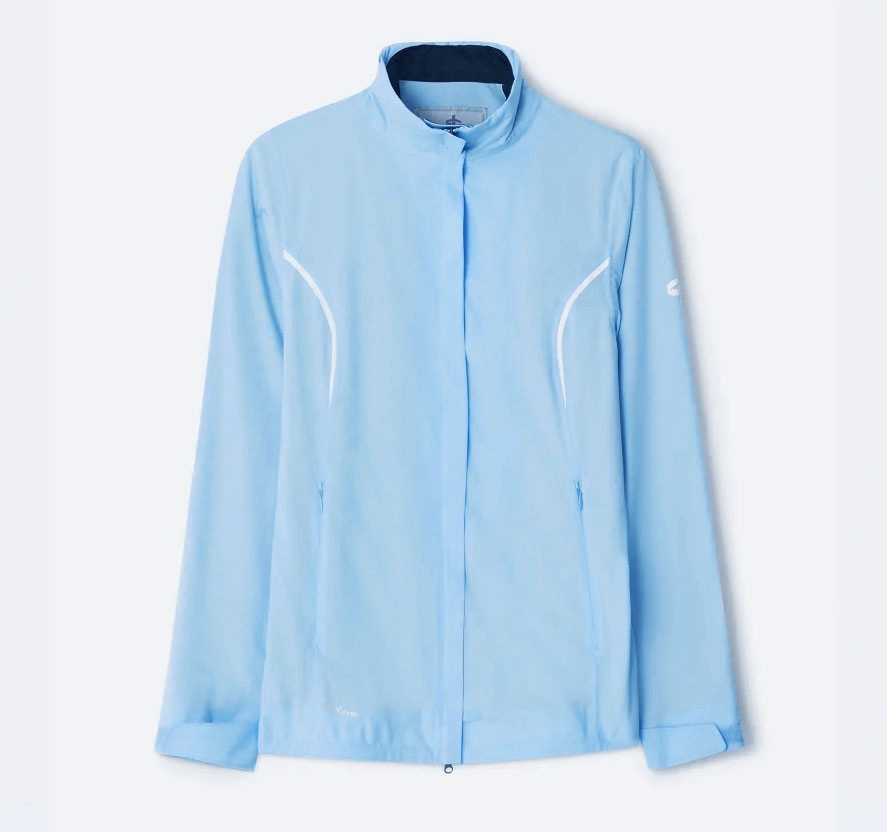 Cross Women's PRO RAIN JACKET - BEL AIR BLUE Cross women's sportswear line