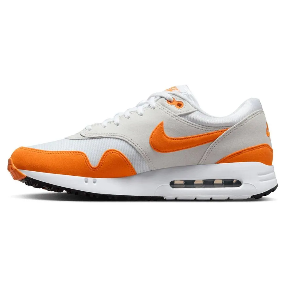 Trendy Athletic Shoes Nike Air Max 1 '86 OG G Spikeless Golf Shoes White/Bright Ceramic/Photon Dust/Black - SU24 Unisex