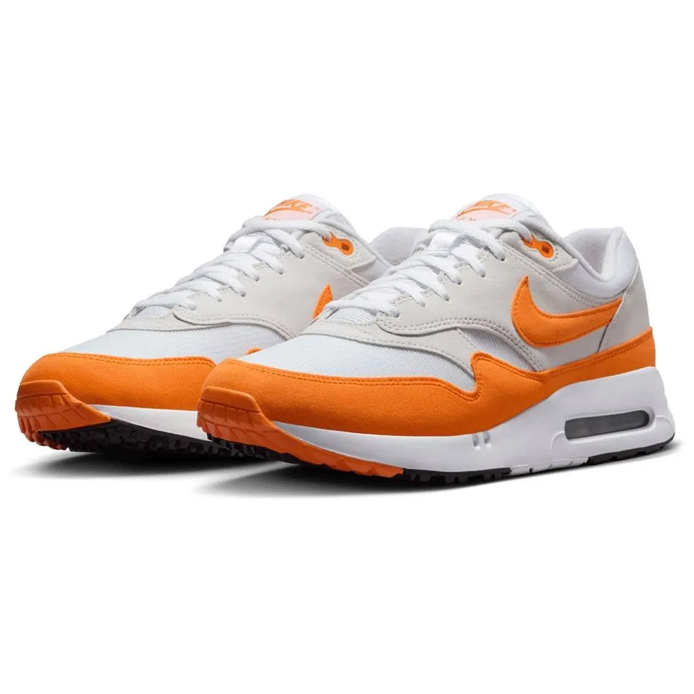 Nike Air Max 1 '86 OG G Spikeless Golf Shoes White/Bright Ceramic/Photon Dust/Black - SU24 Unisex Fashionable Active Shoes