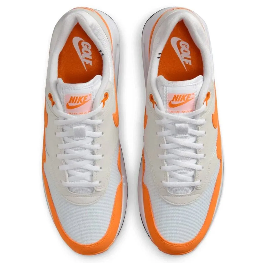 Nike Air Max 1 '86 OG G Spikeless Golf Shoes White/Bright Ceramic/Photon Dust/Black - SU24 Unisex Lightweight Trainers