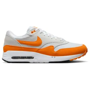 Sock-Fit Sneakers Cushioned Walking Shoes Nike Air Max 1 '86 OG G Spikeless Golf Shoes White/Bright Ceramic/Photon Dust/Black - SU24 Unisex All Terrain Performance Shoes