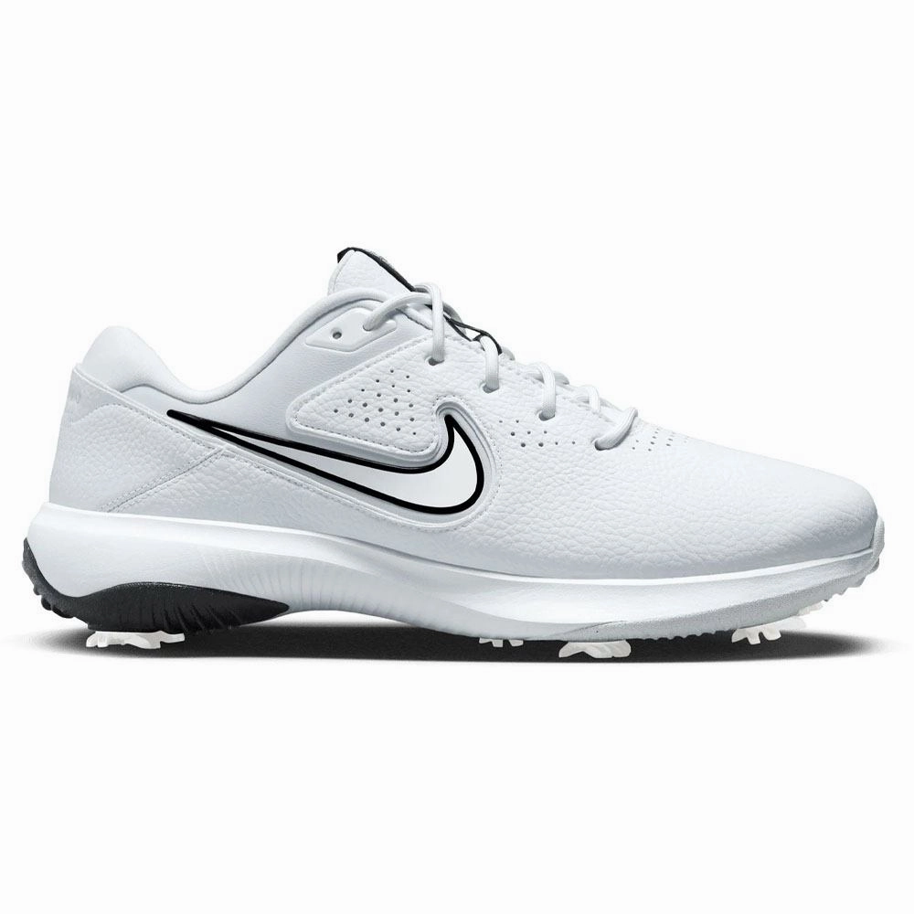 Cushioned Steps Nike Victory Pro 3 Golf Shoes White/Black/Pure Platinum - FA24 Unisex Breathable Knit Trainers Orthopedic Shoes