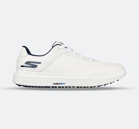 Cushioned Walking Shoes Men's Wide Fit Skechers 214037 Go Golf Drive 5 Sneakers Flexible Sole Shoes Lifestyle Sneakers, Side Angle Sneakers