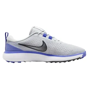 Smooth Finish Shoes, Smart Casual Shoes Daily Stride Nike Infinity Ace Next Nature Spikeless Golf Shoes Pure Platinum/Dark Smoke Gray - 23 Men Minimalist Running Shoes