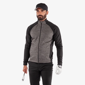 Darwin INSULA Jacket Forged Iron/Black Galvin Green men's golf outerwear