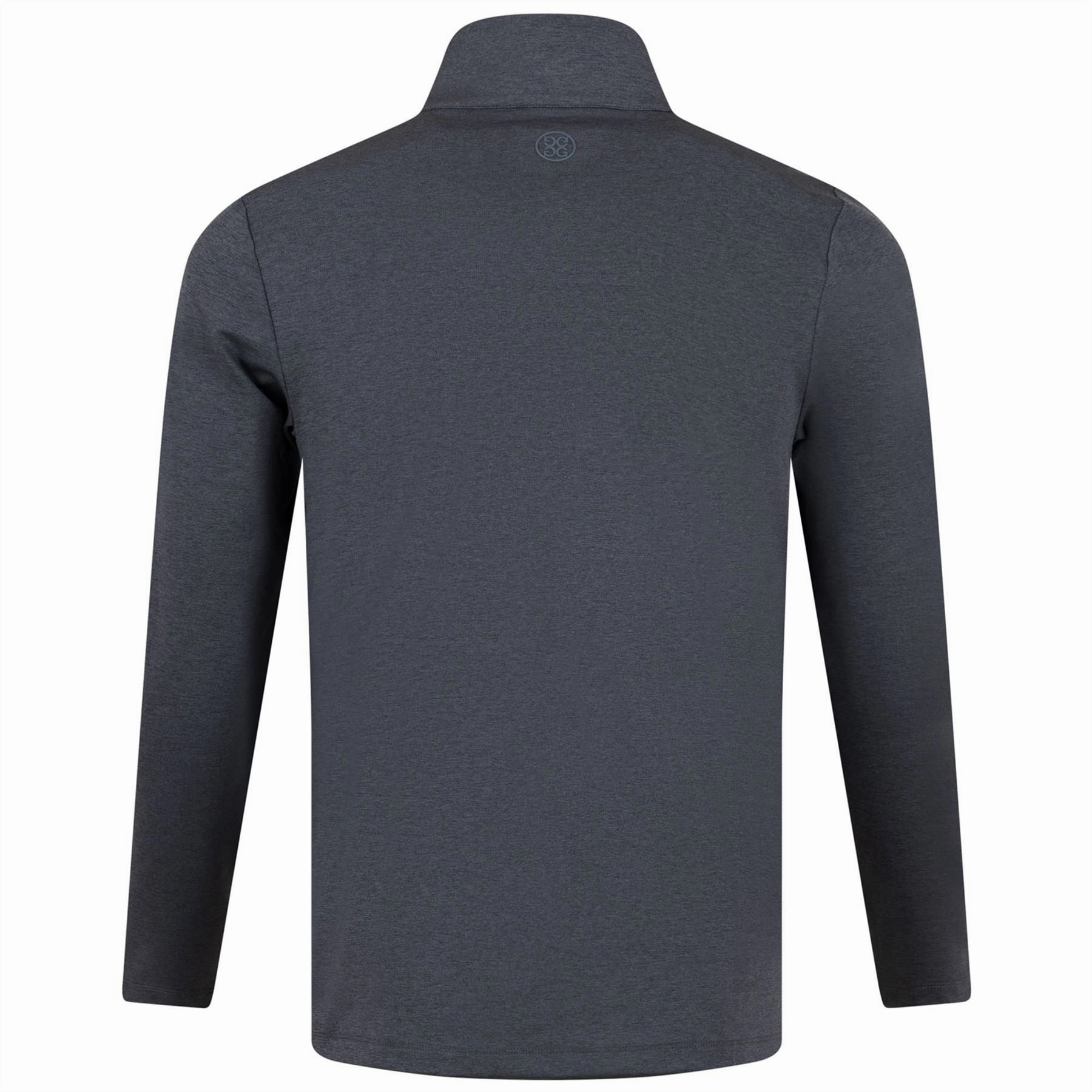 Daytona Melange Tech Interlock Embroidered Mid Layer Charcoal G/Fore Men's Fashion