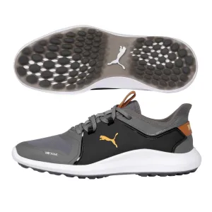 Daywear Casual Shoes PUMA Ignite Fasten8 Spikeless Golf Shoes Quiet Shade/Gold/Black - 21 Men All Terrain Unisex Sneakers