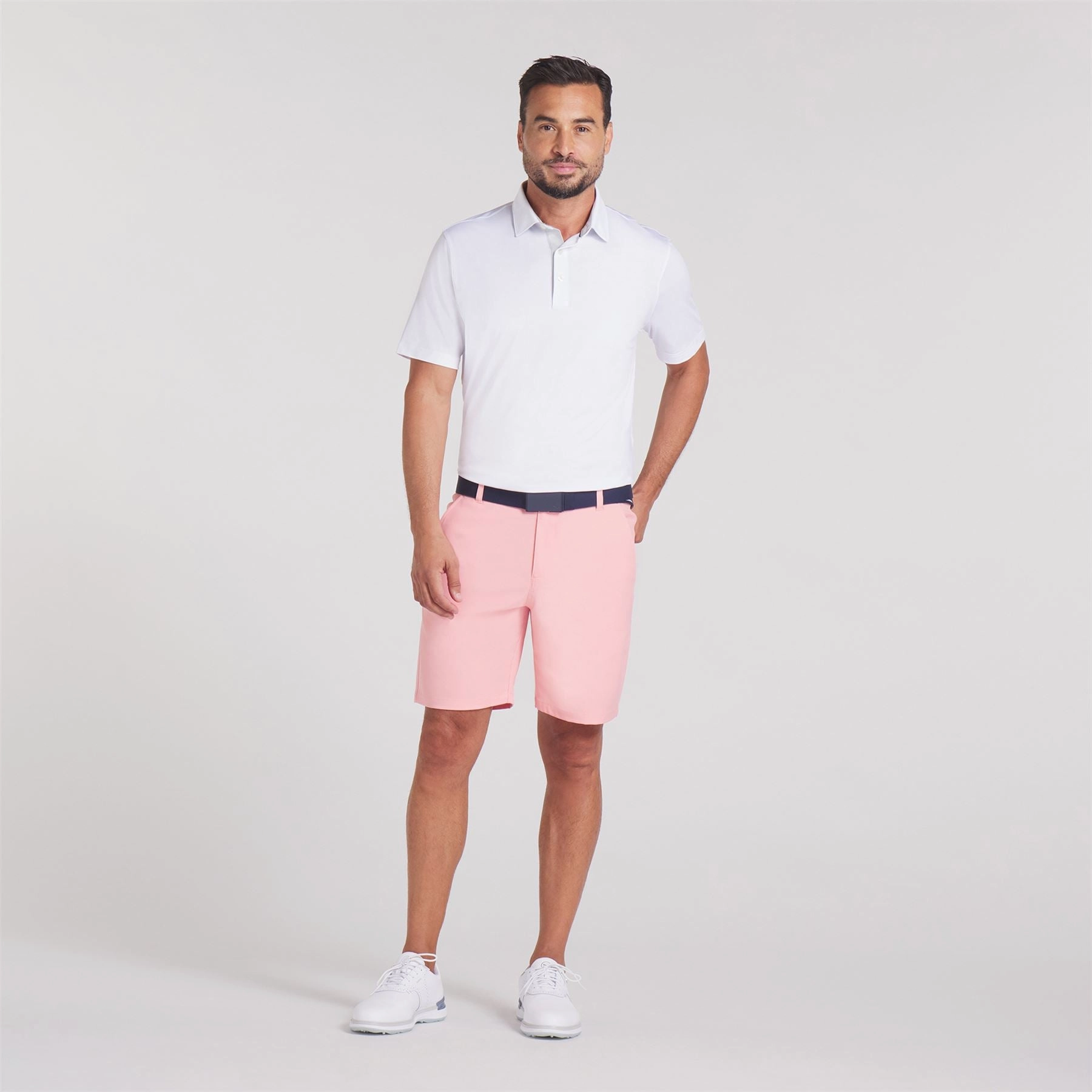 Dealer Shorts 8 Inch Pink Fruit Puma Men's Sportswear