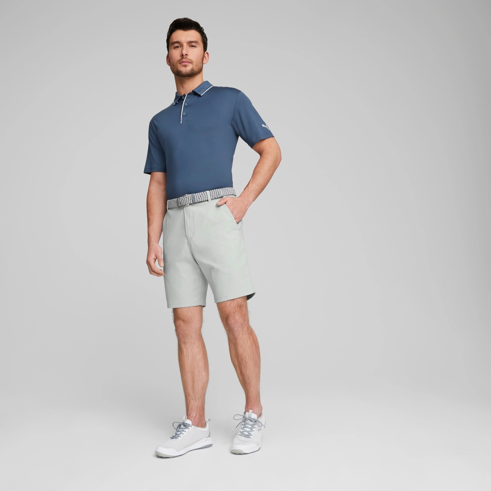 Dealer Shorts Ash Grey Puma Men's Sportswear