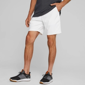 Dealer Shorts White Glow Puma men's athletic clothing
