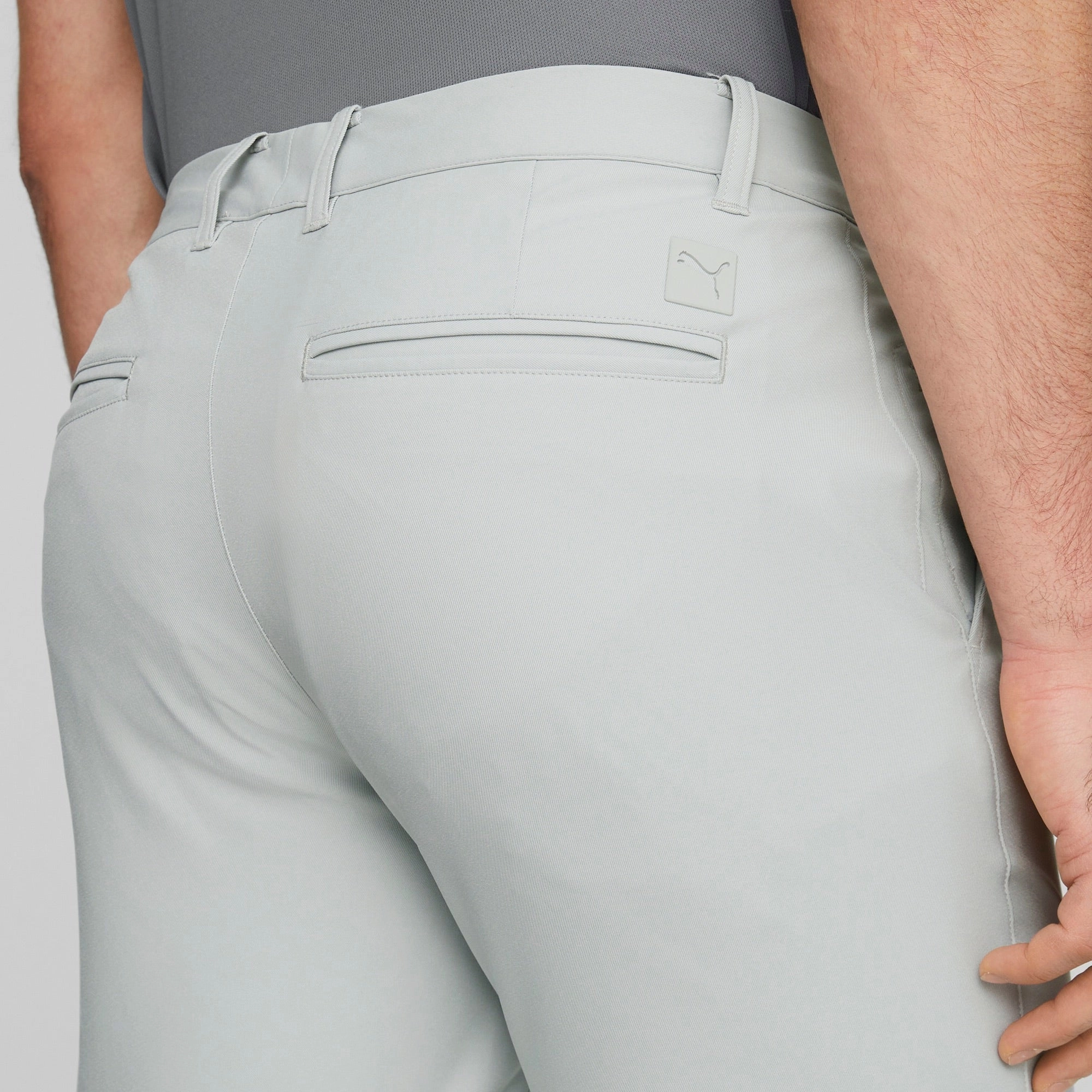 Dealer Tailored Pants Ash Grey Puma Men's Sportswear
