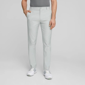 Dealer Tailored Pants Ash Grey Puma men's athletic clothing