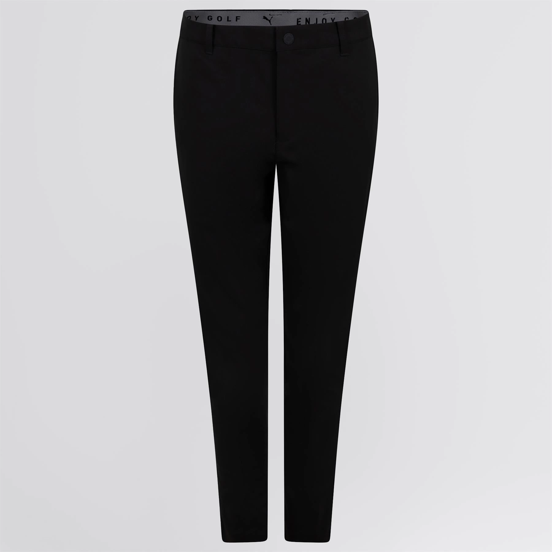 Dealer Tailored Pants Black Puma men's athletic clothing