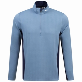 Delian 2.0 Half Zip Mid Layer Neptune Kjus men's performance outerwear