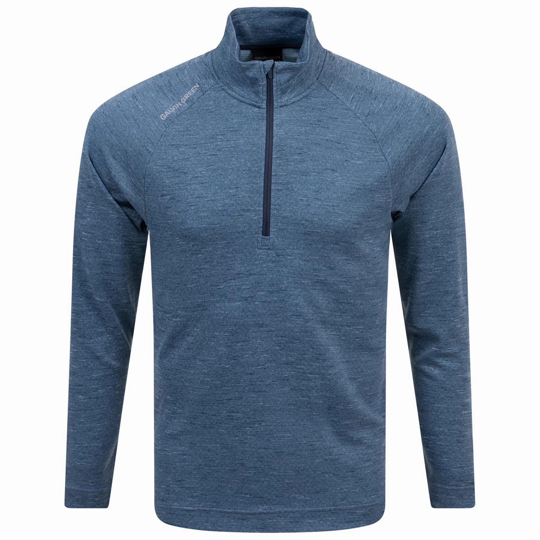 Dion INSULA Mid Layer Blue Melange Galvin Green Men's Apparel