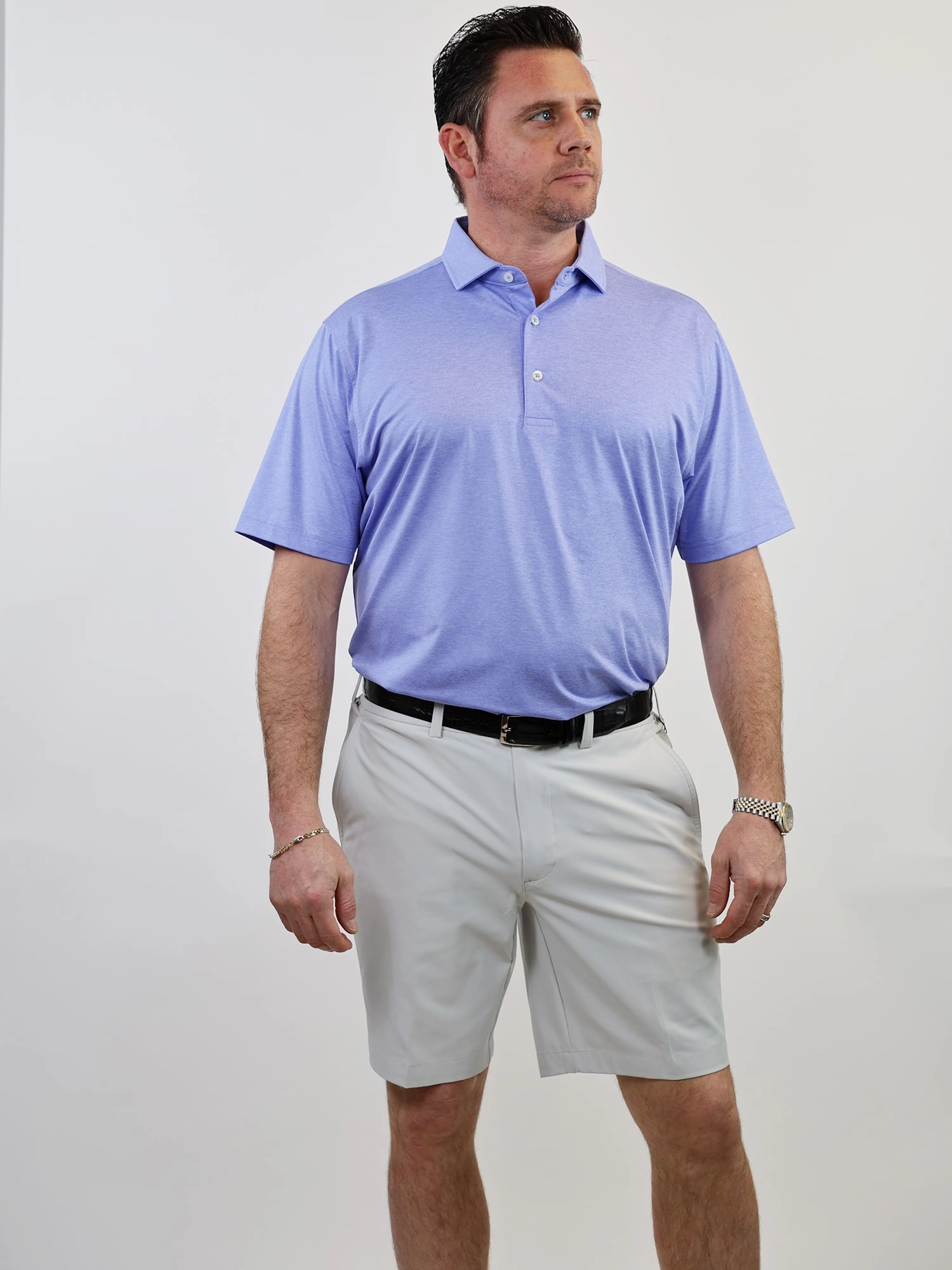Donald Ross Mens Classic Fit BOSTON Polo - JUNIPER Donald Ross Men's Clothing