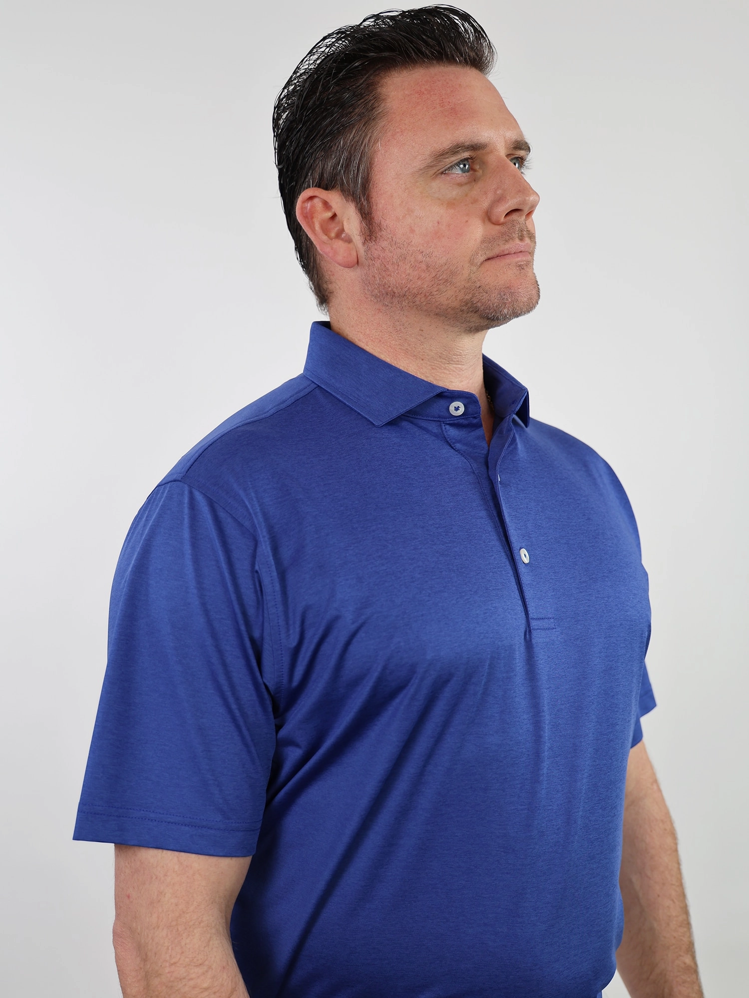 Donald Ross Mens Classic Fit BOSTON Polo - NAVY Donald Ross Men's Clothing