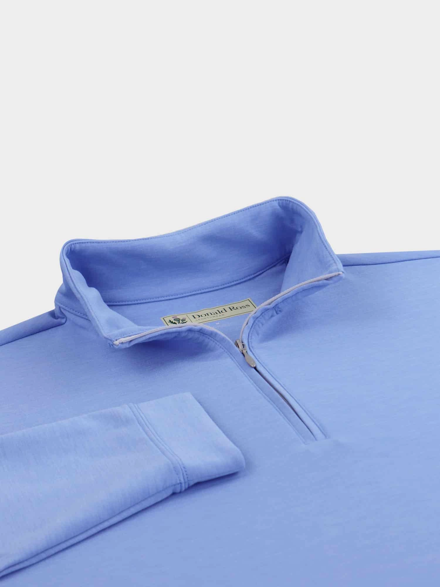Donald Ross Mens Classic Fit Cannich Lightweight Pullover - BLUE JAY Donald Ross Men's Clothing