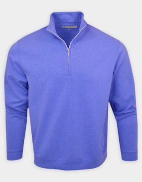 Donald Ross Mens Classic Fit Cannich Lightweight Pullover - LAPIS Donald Ross men's golf apparel