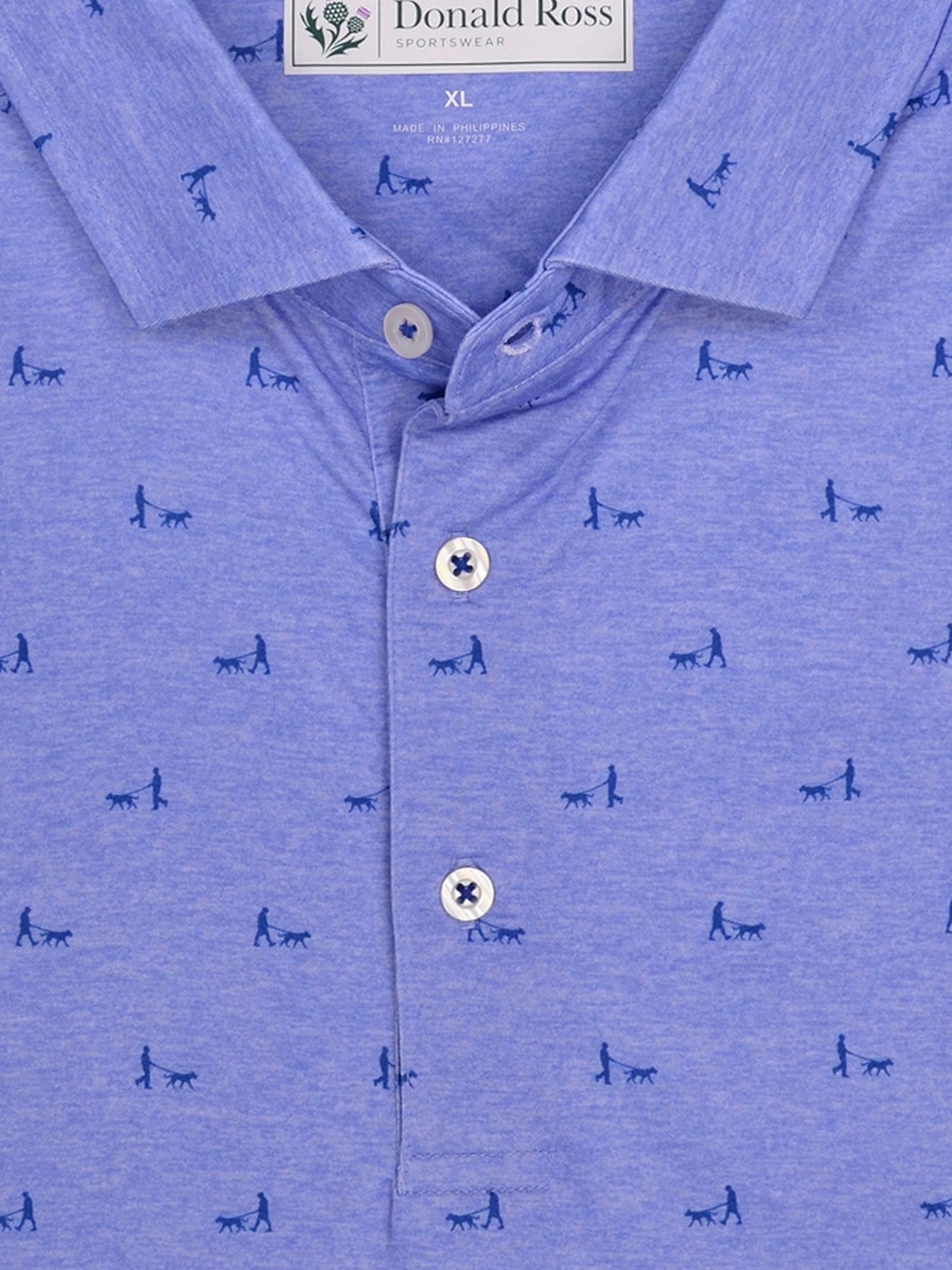Donald Ross Mens Classic Fit CHICAGO Polo - JUNIPER Donald Ross Men's Clothing