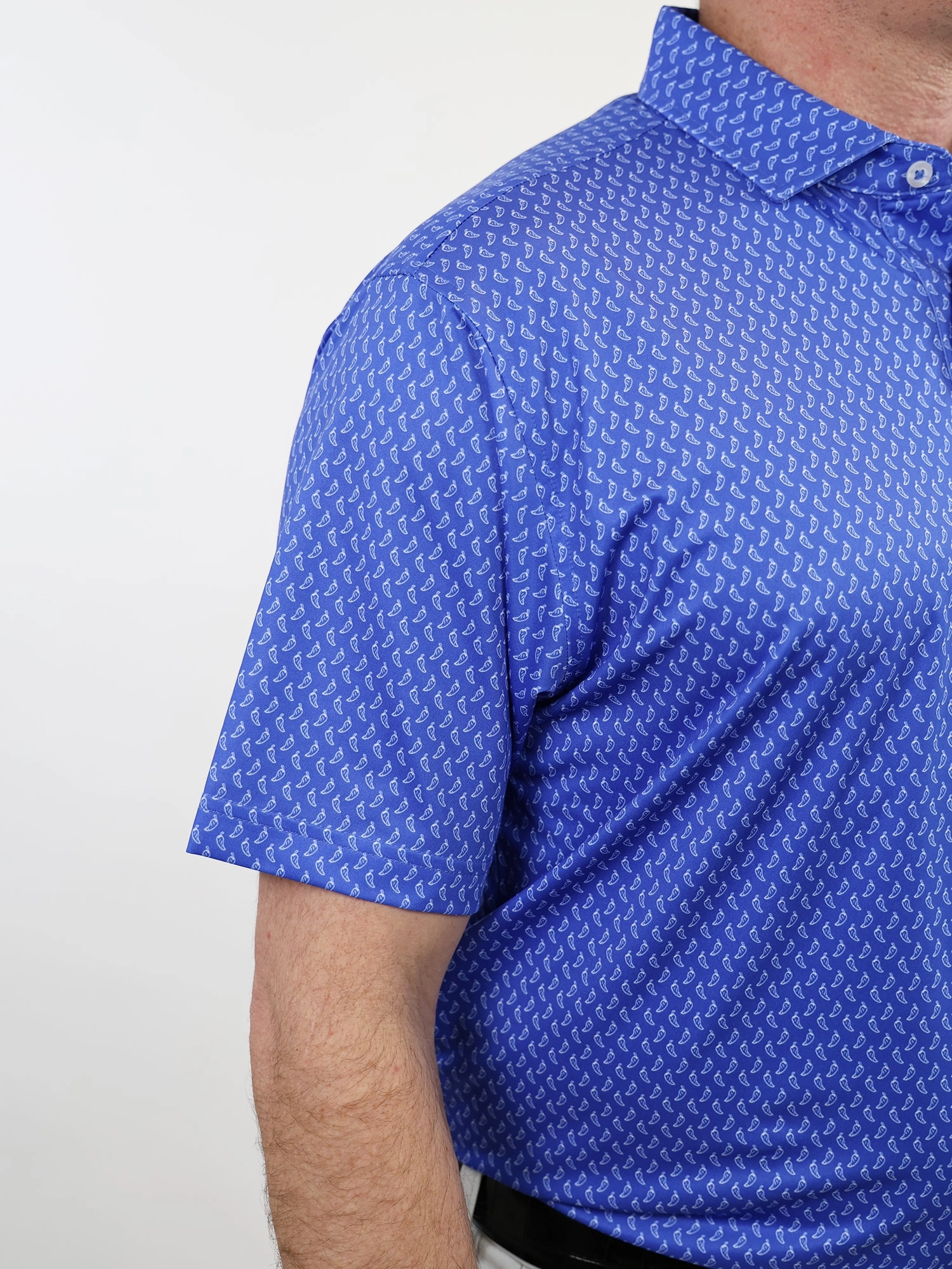 Donald Ross Mens Classic Fit SARASOTA Polo - COBALT Donald Ross Men's Clothing