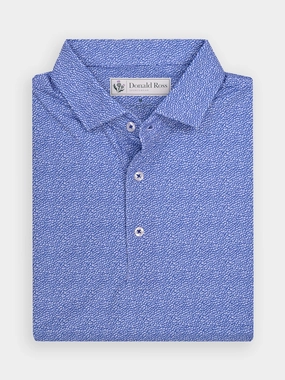 Donald Ross Mens Classic Fit WINCHESTER Polo - JUNIPER Donald Ross men's golf apparel