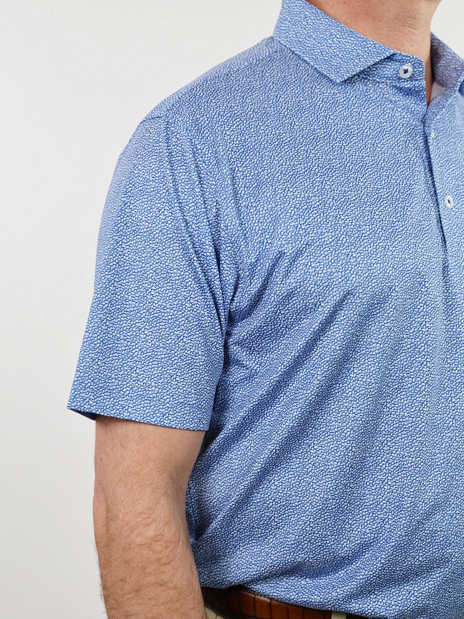 Donald Ross Mens Classic Fit WINCHESTER Polo - JUNIPER Donald Ross Men's Clothing
