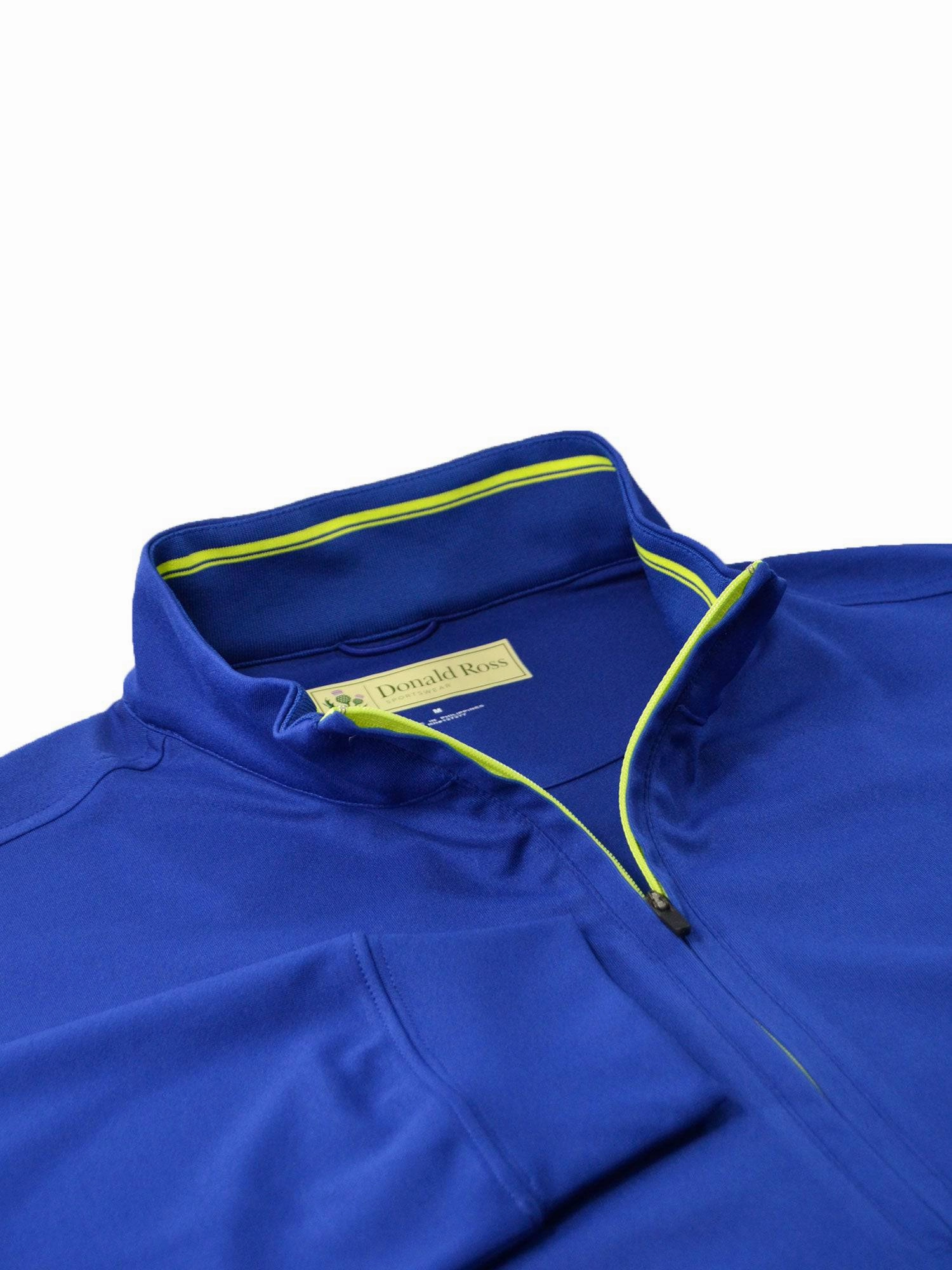 Donald Ross Mens Classic FitFairway Pullover - NAVY / MOROCCO Donald Ross Men's Clothing