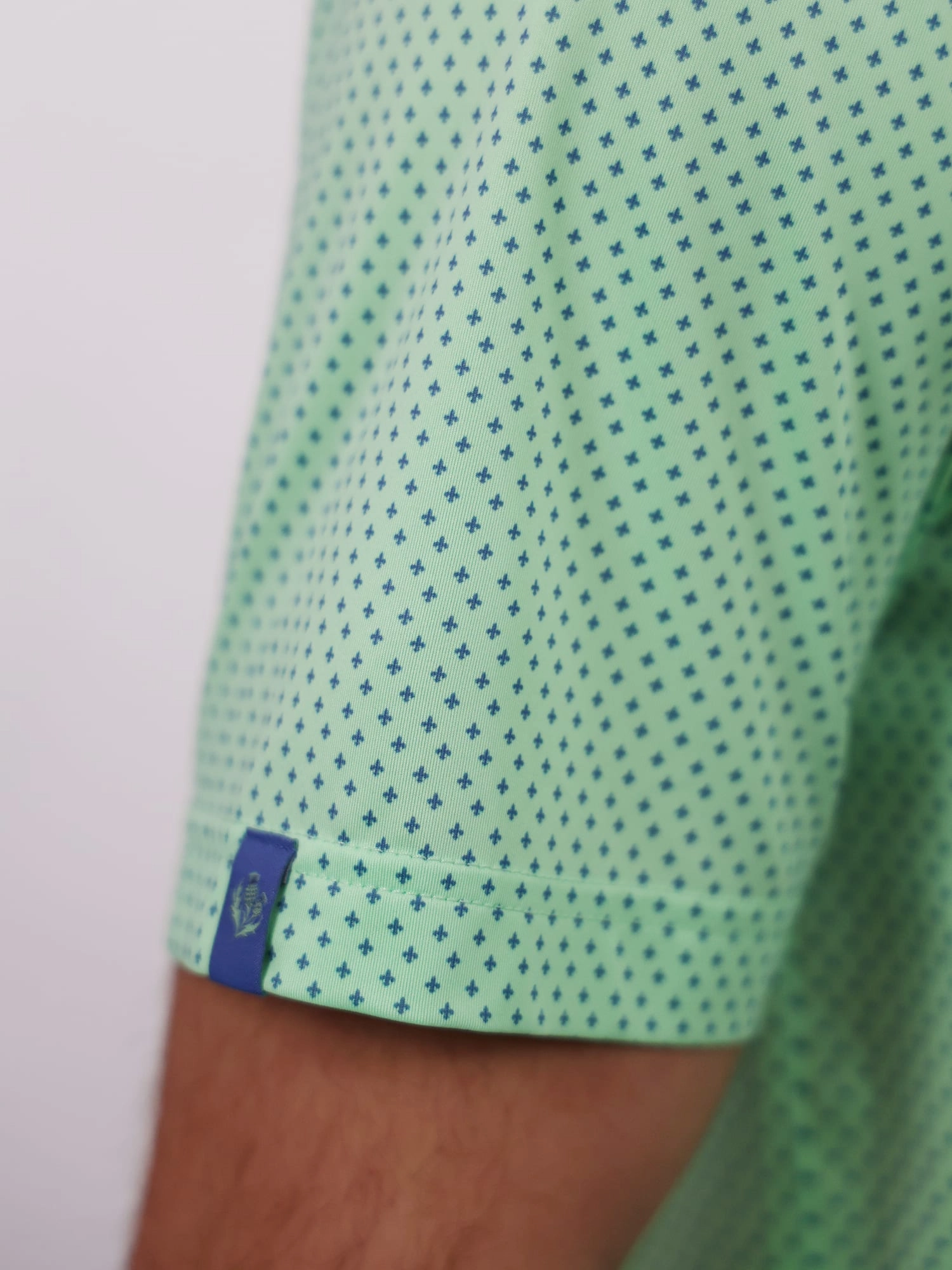 Donald Ross Mens Sport Fit BYRON Polo - ALOE Donald Ross Men's Clothing