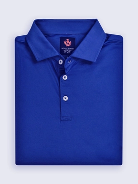 Donald Ross Mens Sport Fit DONNY Polo - NAVY Donald Ross men's golf apparel