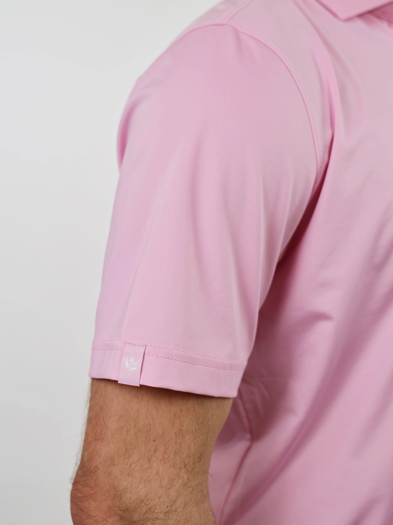 Donald Ross Mens Sport Fit DONNY Polo - Pink Donald Ross Men's Clothing