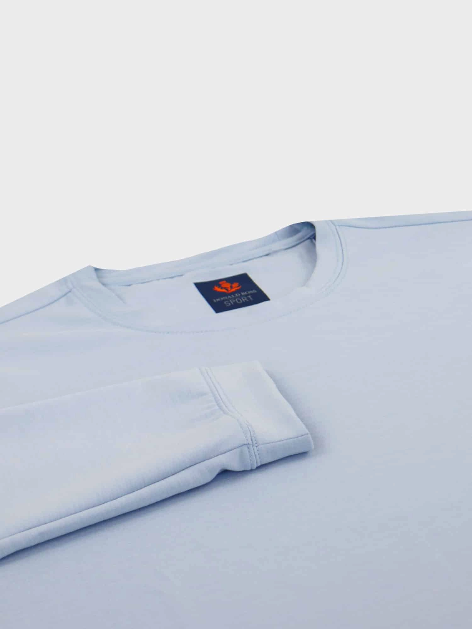 Donald Ross Mens Sport Fit Dundee Crewneck - SKY BLUE Donald Ross Men's Clothing