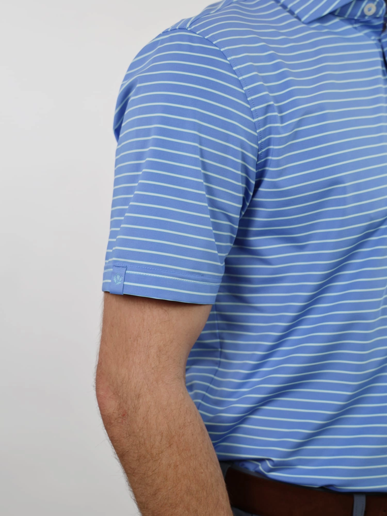 Donald Ross Mens Sport Fit RUBEN Polo - ULTRAMARINE SEAGLASS Donald Ross Men's Clothing