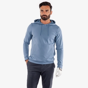 Donnie INSULA Warm Hoodie Moonlight Blue Galvin Green men's golf outerwear