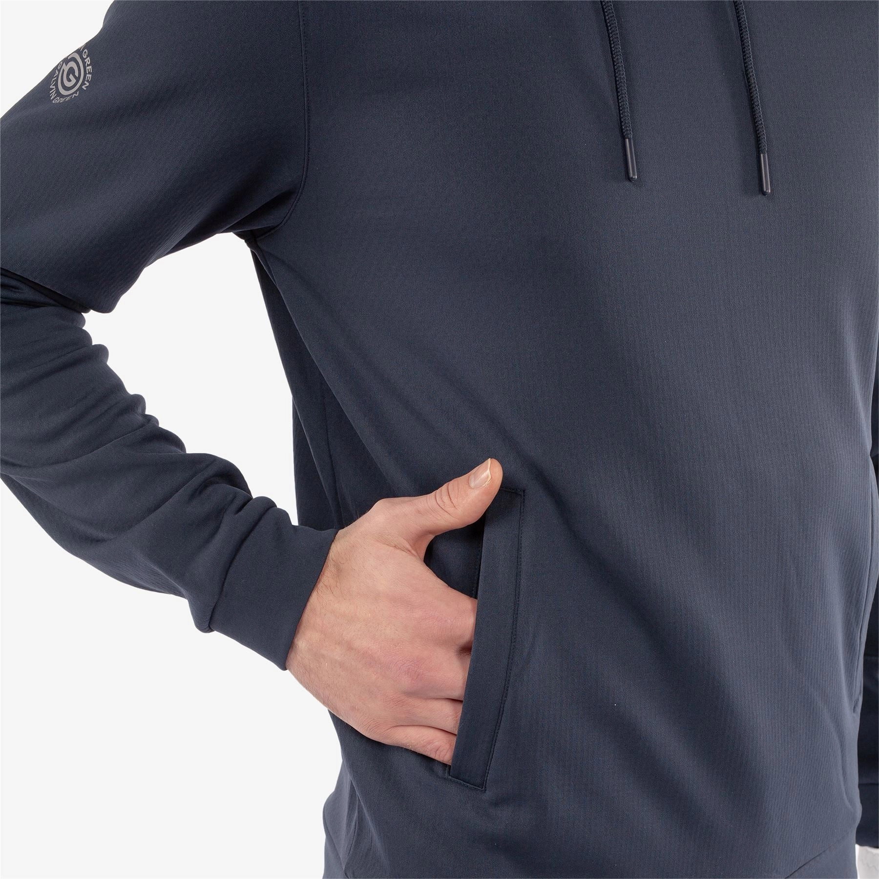 Donnie INSULA Warm Hoodie Navy Galvin Green Men's Apparel