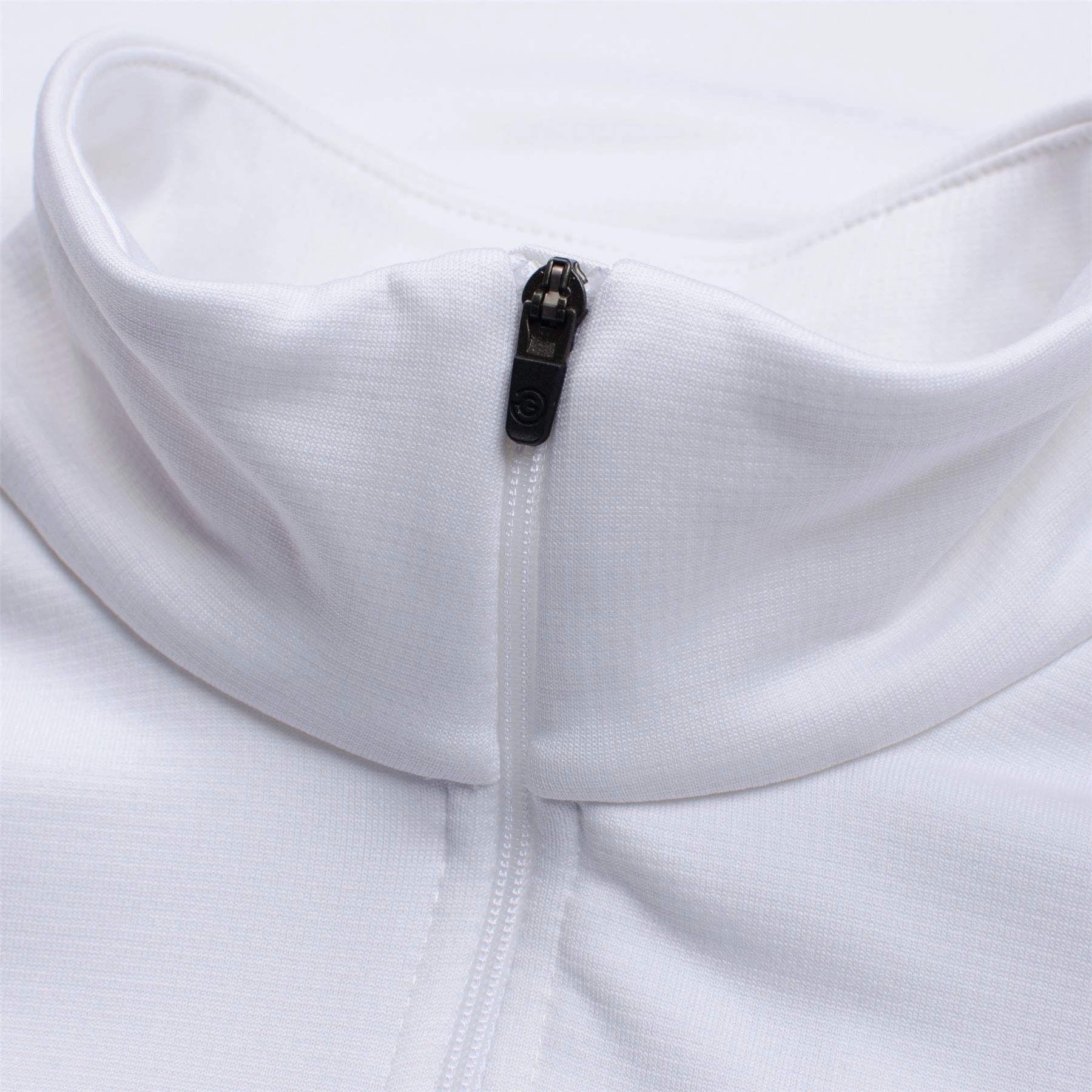 Drake Insula HZ Pullover White Galvin Green Men's Apparel
