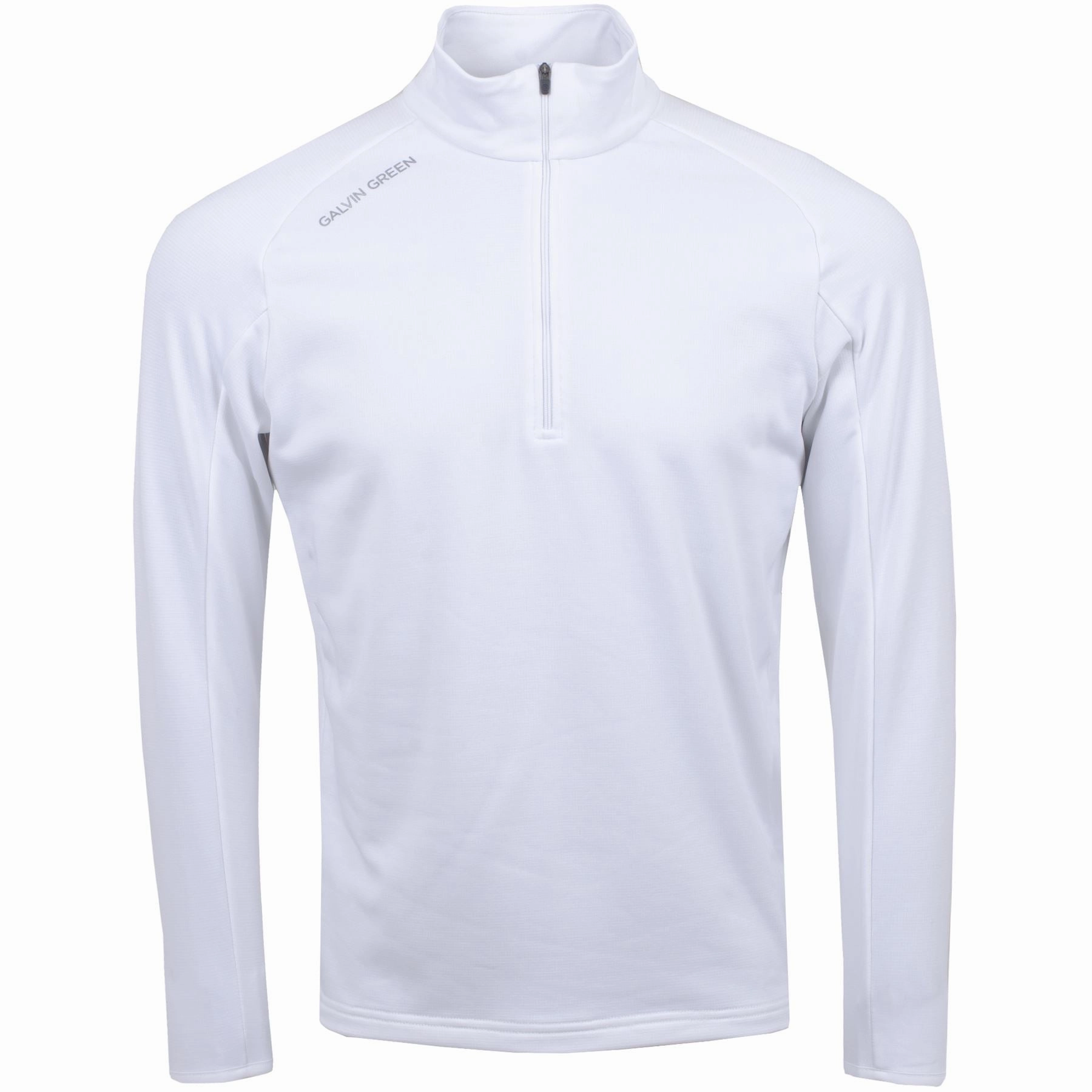Drake Insula HZ Pullover White Galvin Green men's golf outerwear
