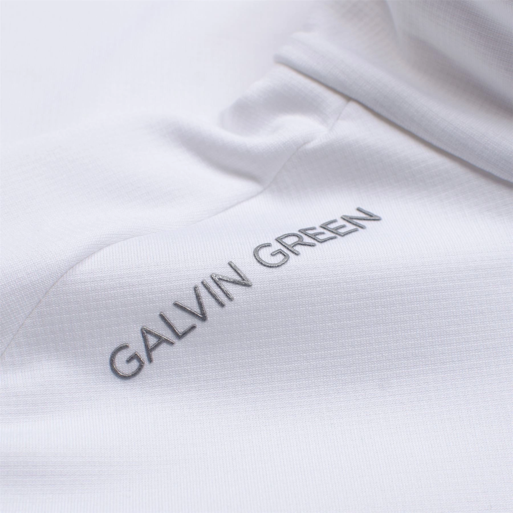 Drake Insula HZ Pullover White Galvin Green Men's Apparel