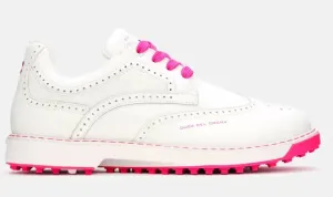 Duca Del Cosma Tuscania - White/Pink women's classic golf shoes
