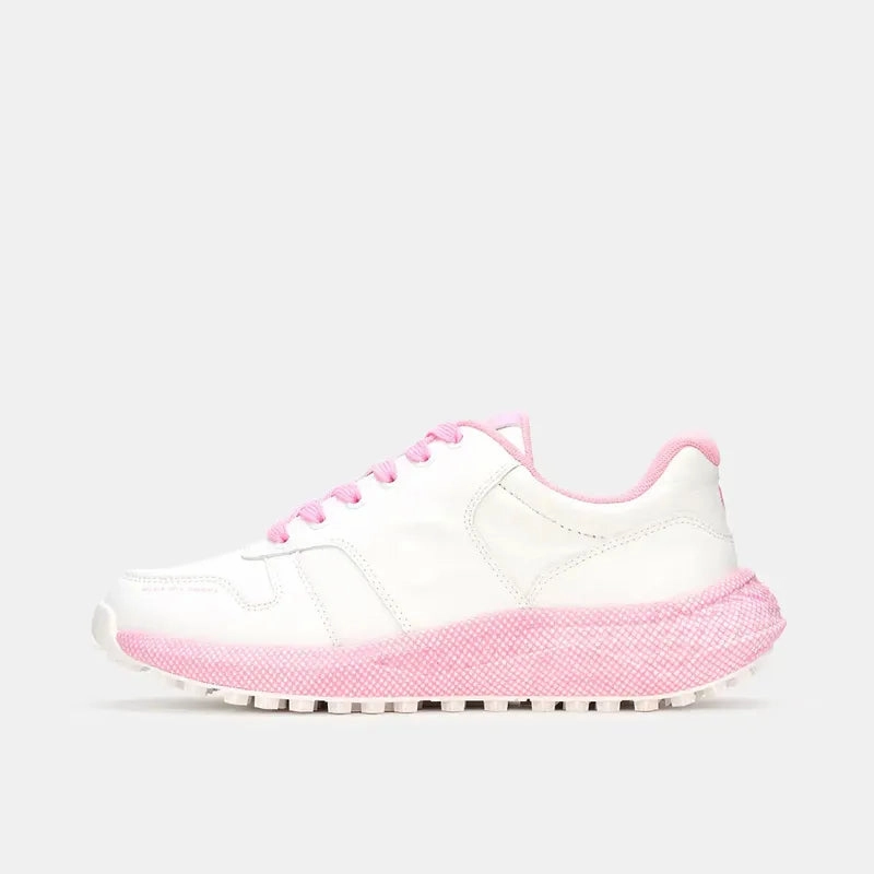 Duca Del Cosma Saturnia Golf Shoe - White/Prism Pink women's golf shoes