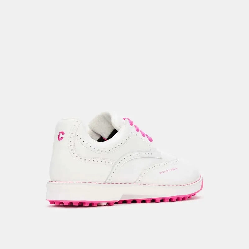 Duca Del Cosma Tuscania Golf Shoe - Whte/Knockout women's performance golf shoes