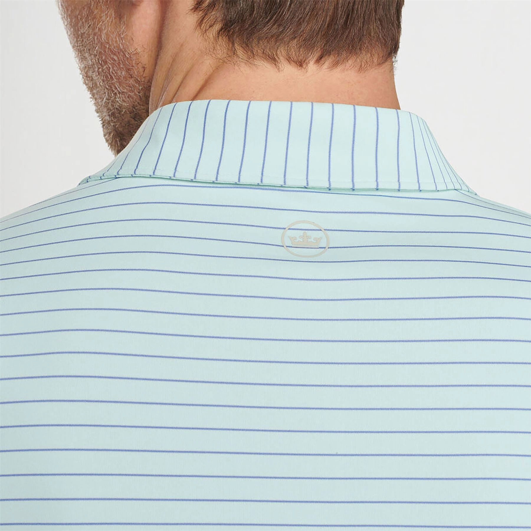 Duet Performance Jersey Polo Capri Breeze Peter Millar Menswear Collection