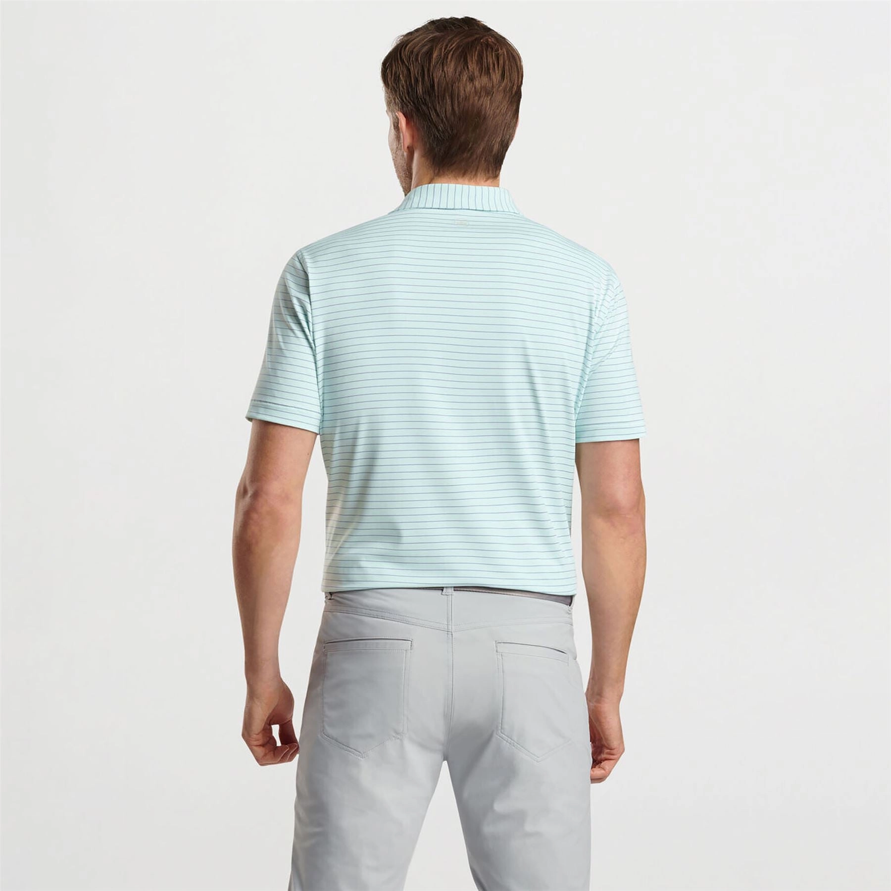 Duet Performance Jersey Polo Capri Breeze Peter Millar Menswear Collection