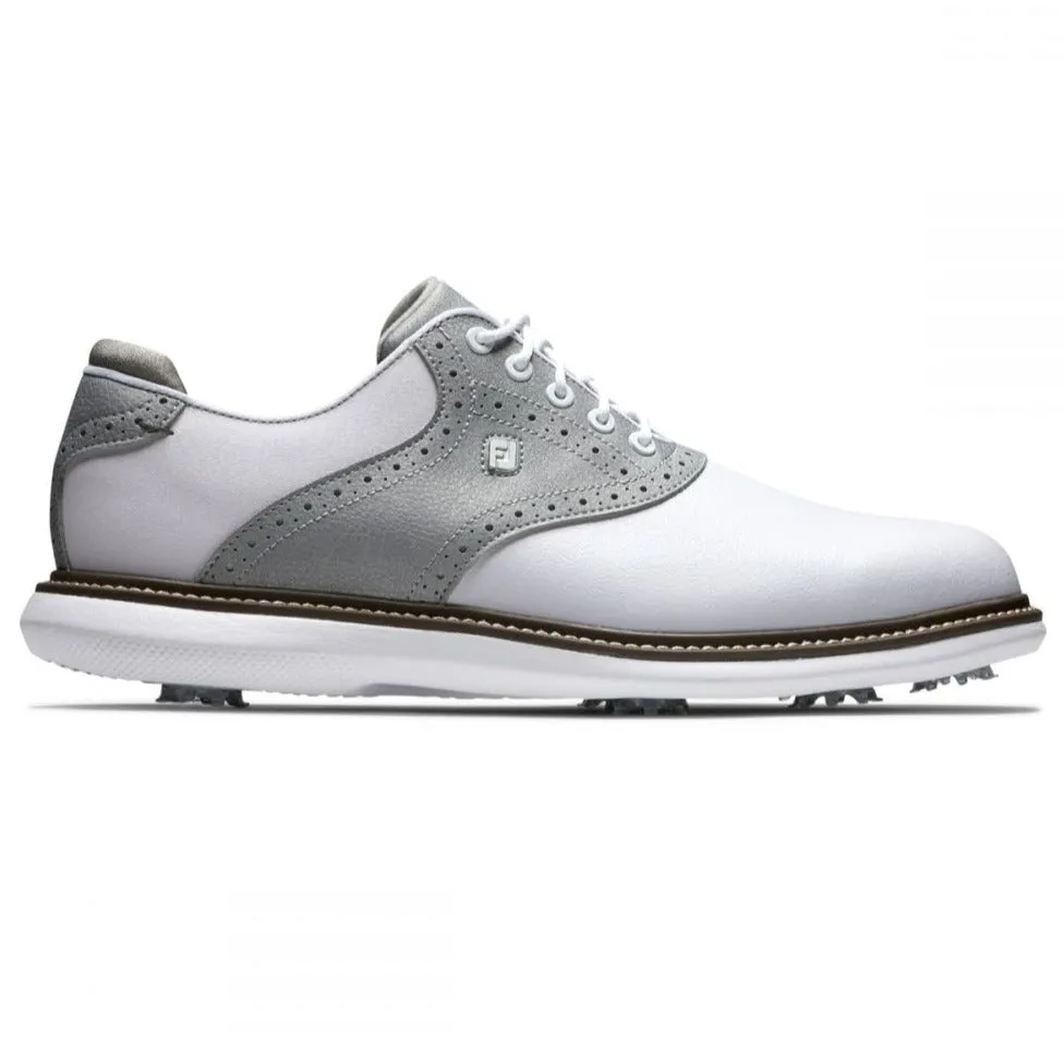 Rubber Sole Sneakers Durable Running Shoes FootJoy Traditions Limited Edition Golf Shoes 57916 Fit Vibe Fashionable Active Shoes