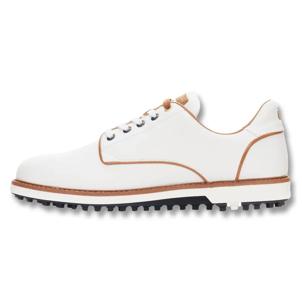 Duca Del Cosma Golf Elpaso Spikeless Golf Shoes White - 24 Men Urban Sneakers, Breathable Sneakers