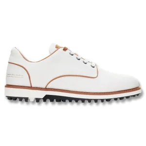 Cushioned Midsoles, Stylish Comfort Shoes Easy Entry Sneakers Duca Del Cosma Golf Elpaso Spikeless Golf Shoes White - 24 Men Motion Ease