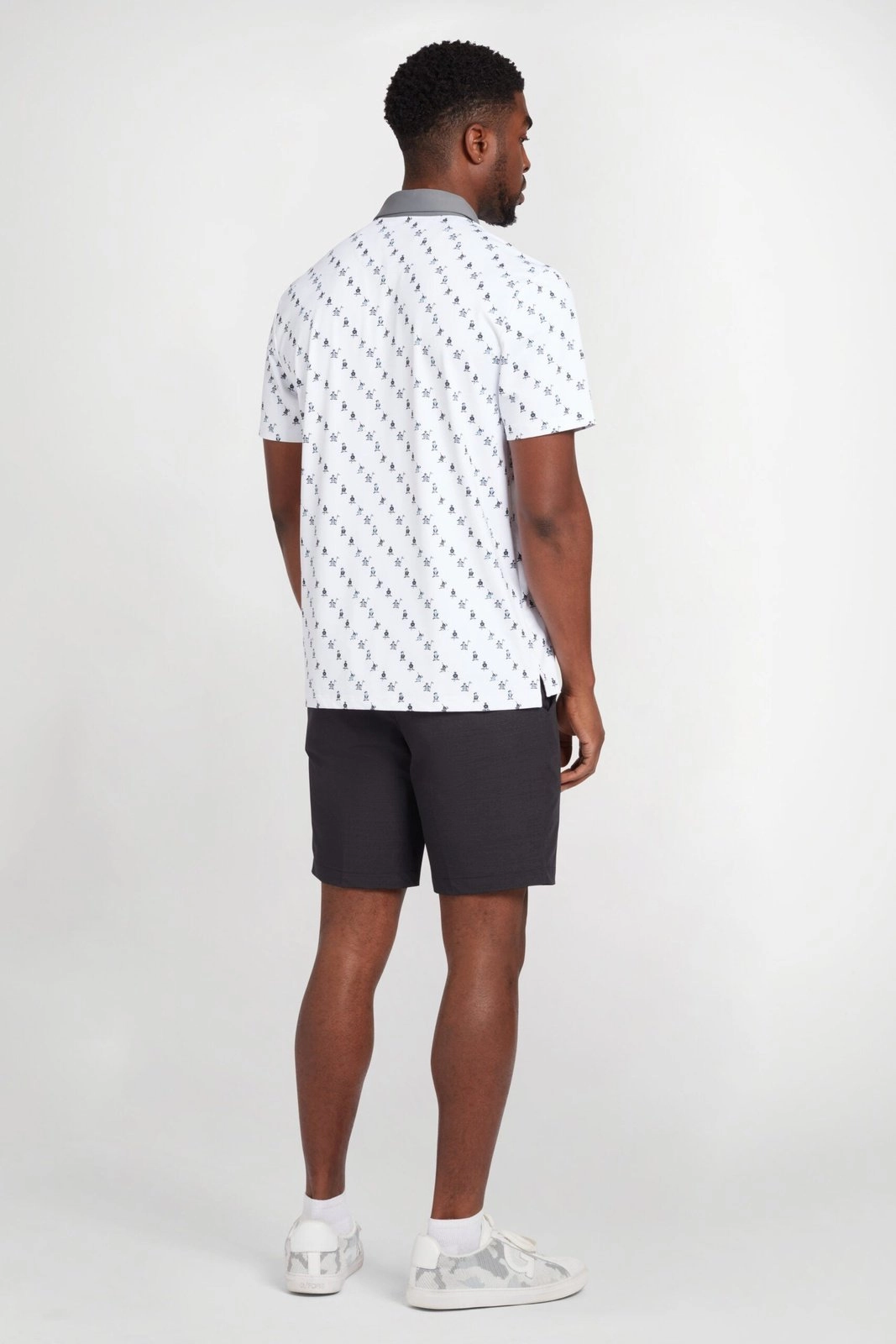 men's comfy hoodie Original Penguin Swinging Pete Print Polo Shirt OGKSD024