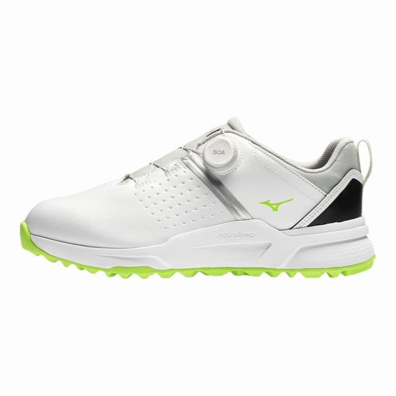 Easy Slip-On Shoes Mizuno Hazard Enerzy Boa Golf Shoes 51GQ2501 Tough Sole Trainers Easy Walking Shoes, Hiking Sneakers