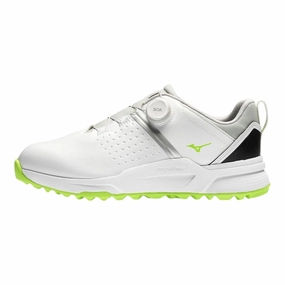 Easy Slip-On Shoes Mizuno Hazard Enerzy Boa Golf Shoes 51GQ2501 Tough Sole Trainers Easy Walking Shoes, Hiking Sneakers