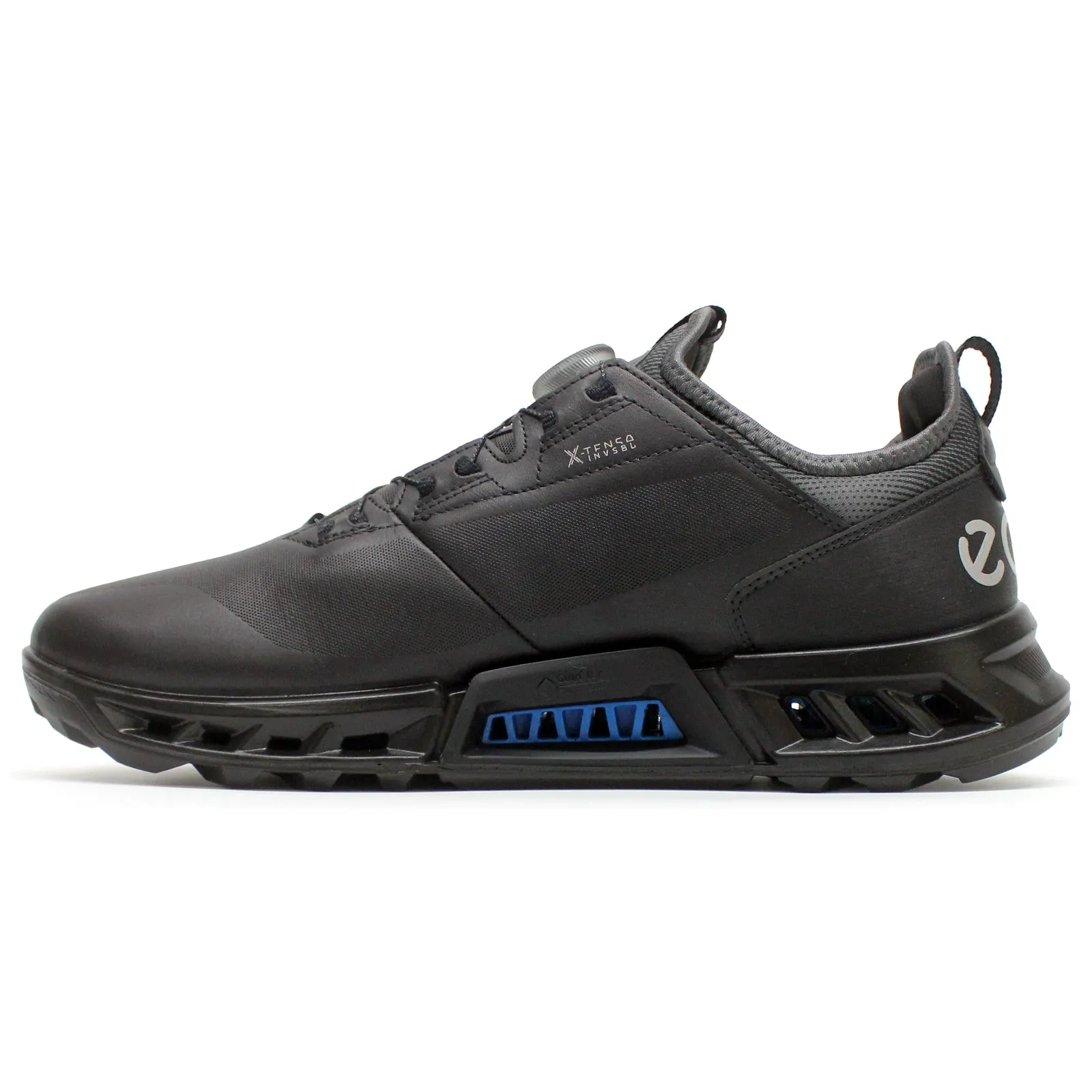 Ecco Golf Biom C4 130424 Leather Textile Men's Low Top Black Trainers men's ecco golf shoes